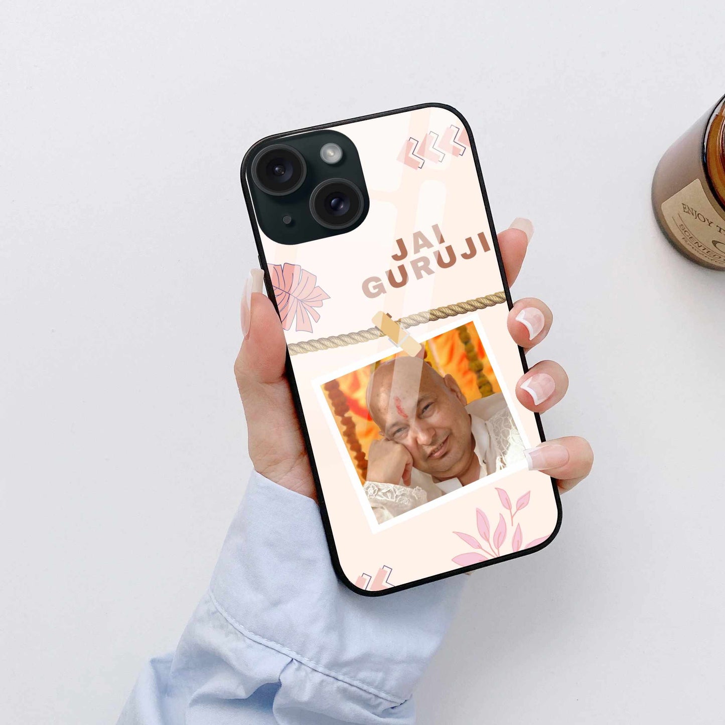Jai Guruji iPhone Cover – Divine Blessings & Inspiration