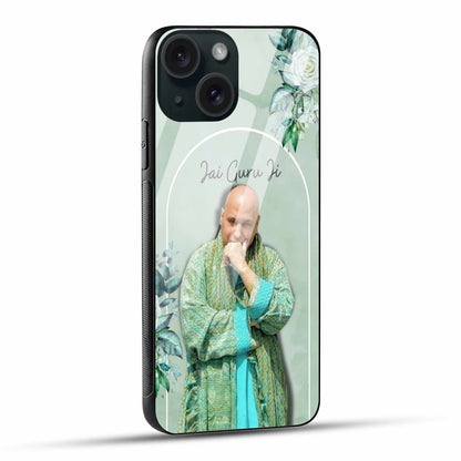 Jai Guru Ji Floral iPhone  Cover – Spiritual Elegance & Divine Protection