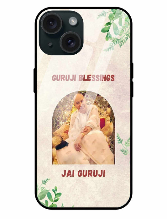 Guruji Blessings iPhone Cover – Divine Protection & Grace