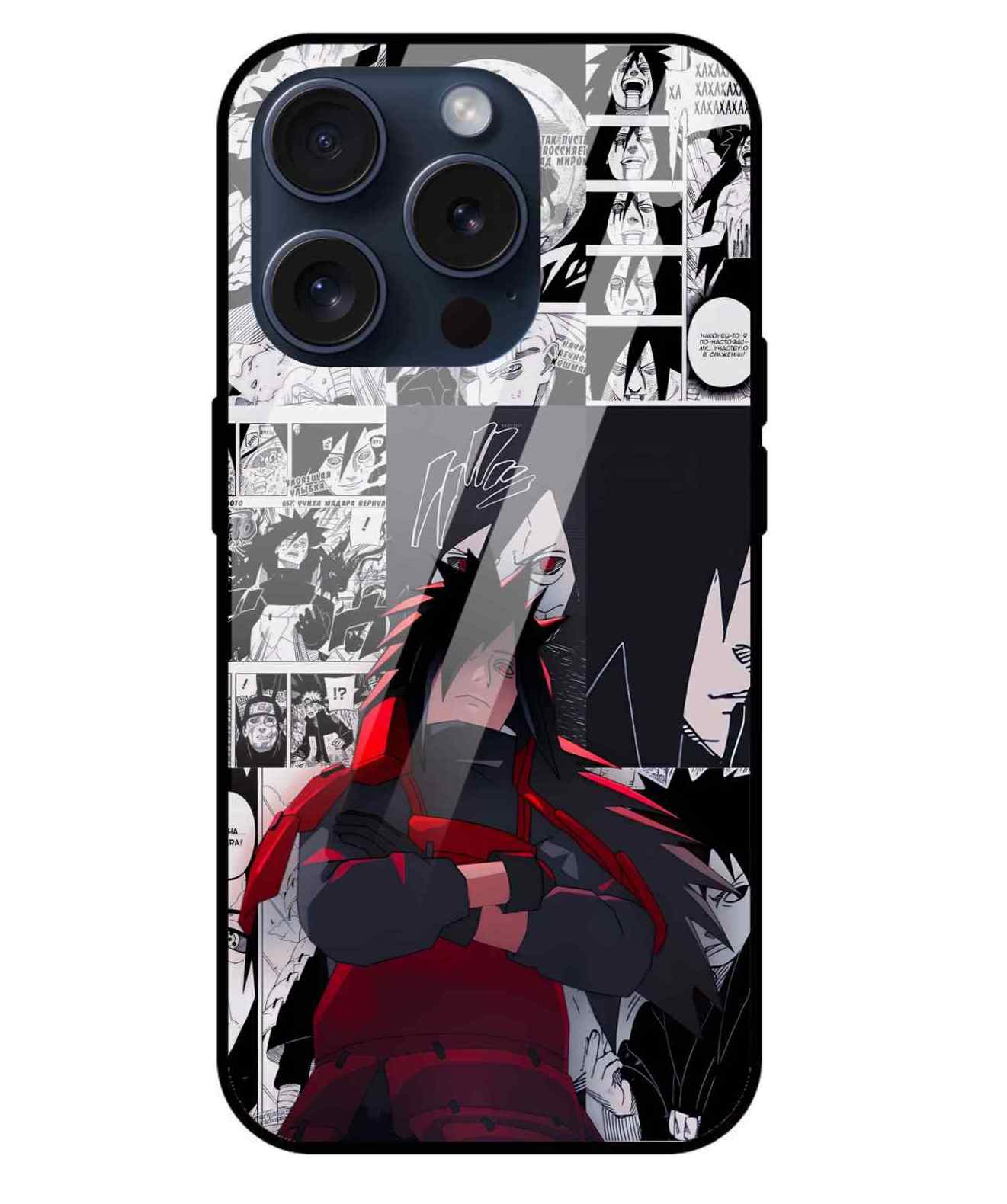 Madara Uchiha Glass Back Cover