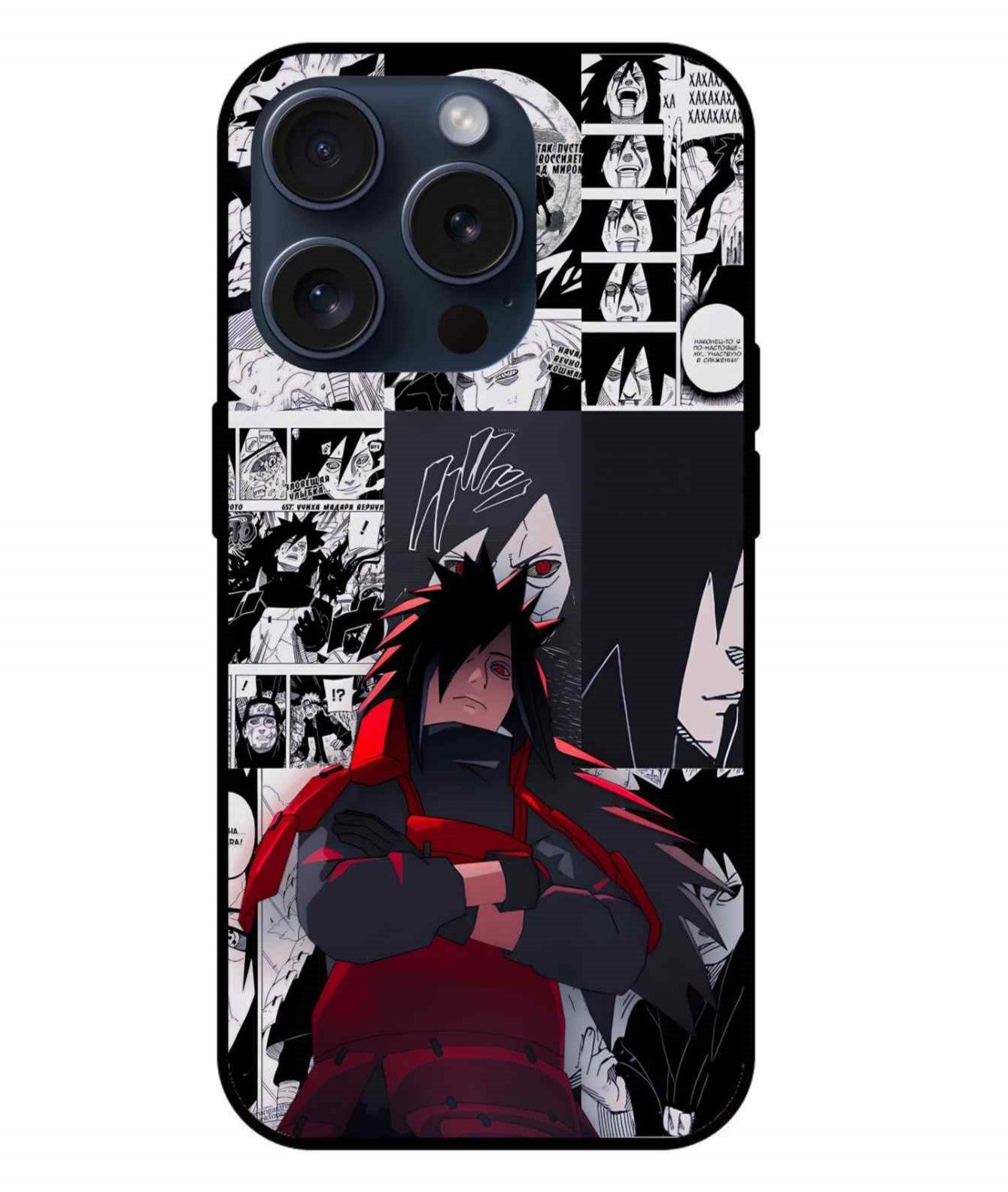 Madara Uchiha Glass Back Cover