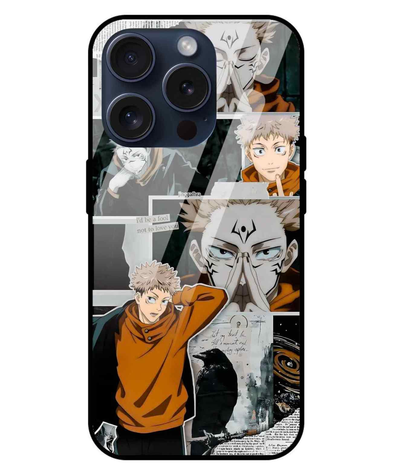 Madara Uchiha Glass Back Cover