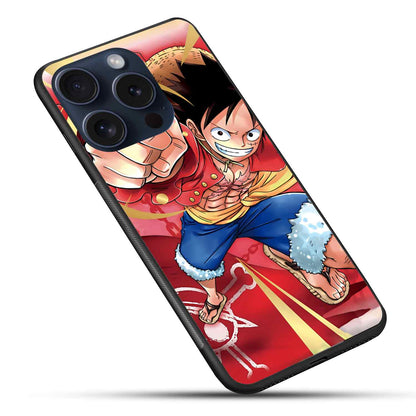 Monkey D. Luffy one piece Glass Back Cover