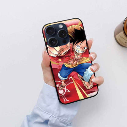 Monkey D. Luffy one piece Glass Back Cover