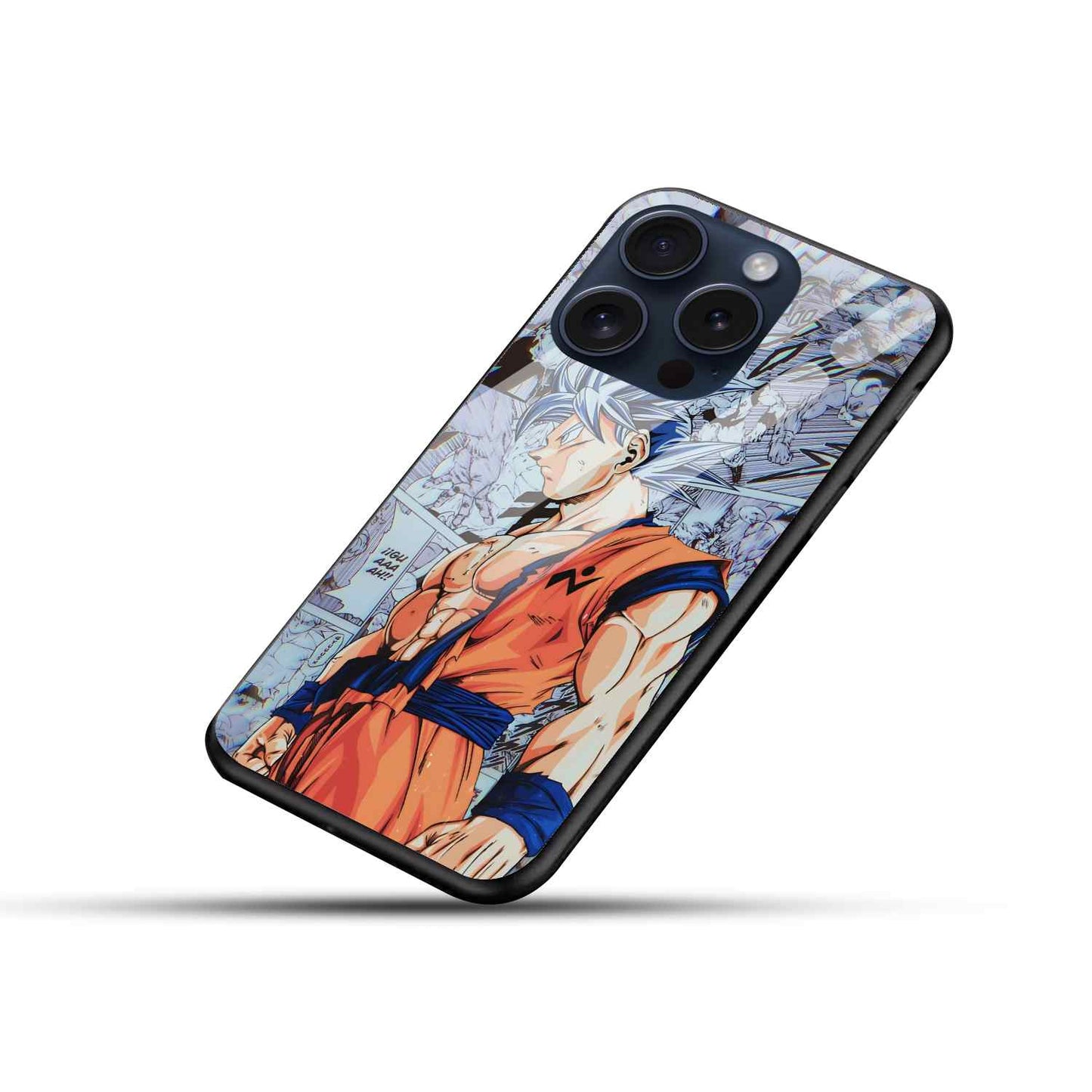 Goku Dragon ballz Glass Back Cover