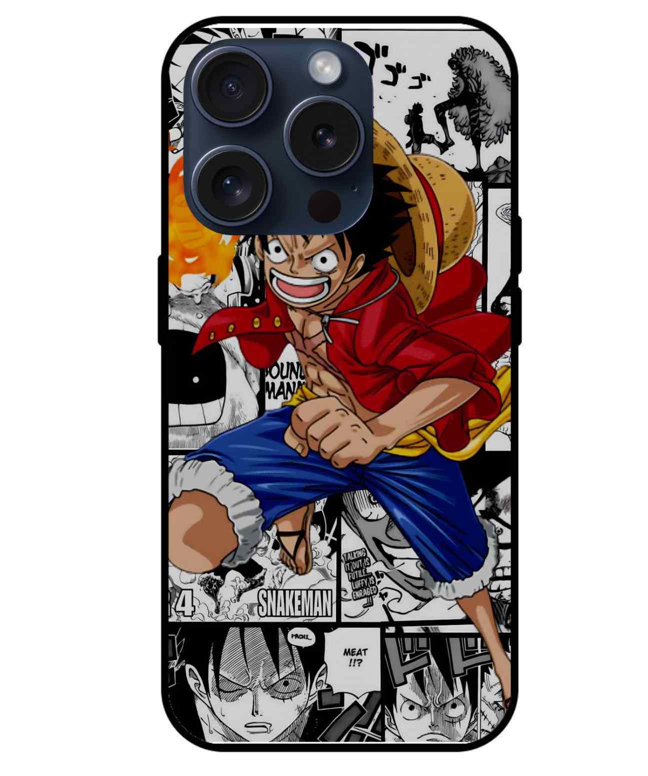 Monkey D. Luffy Glass Back Cover