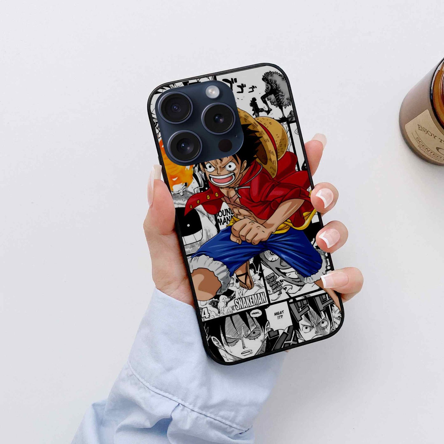 Monkey D. Luffy Glass Back Cover