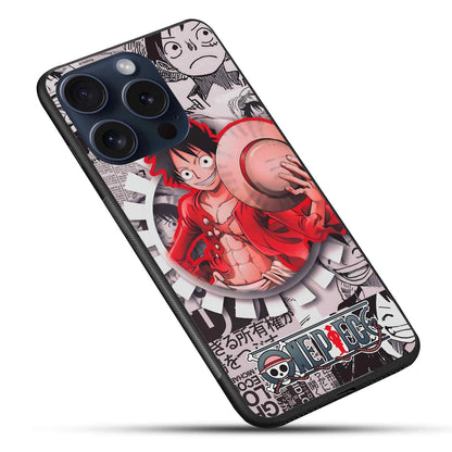 Monkey D. Luffy one piece Glass Back Cover