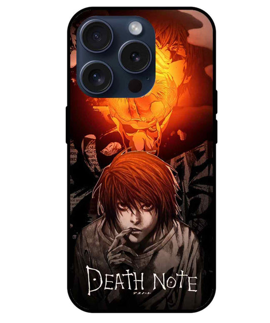 Death Note Light Yagami, Kira Glass Back Cover