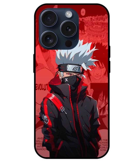 Kakashi Hatake Naruto Glass Back Cover