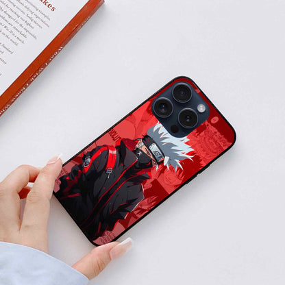 Kakashi Hatake Naruto Glass Back Cover