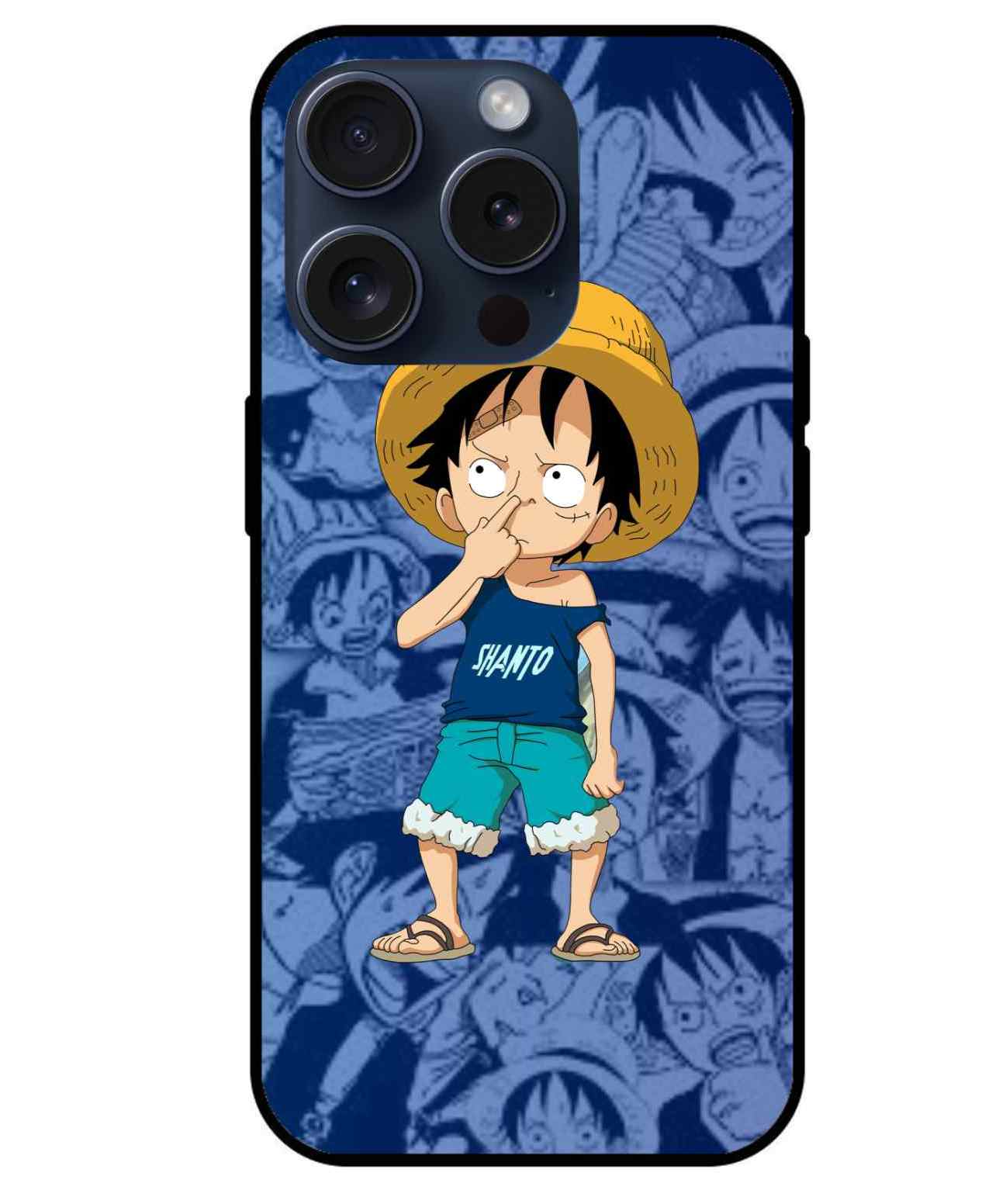 Monkey D. Luffy Glass Back Cover