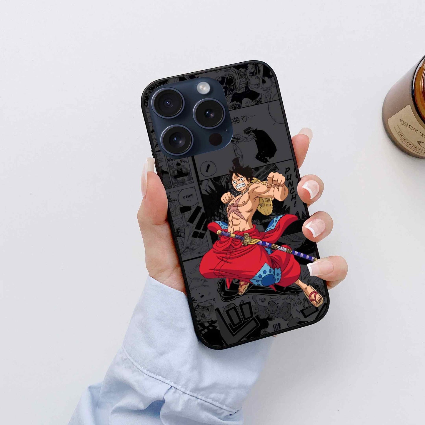 The ninth monkey d luffy Glass Back Cover