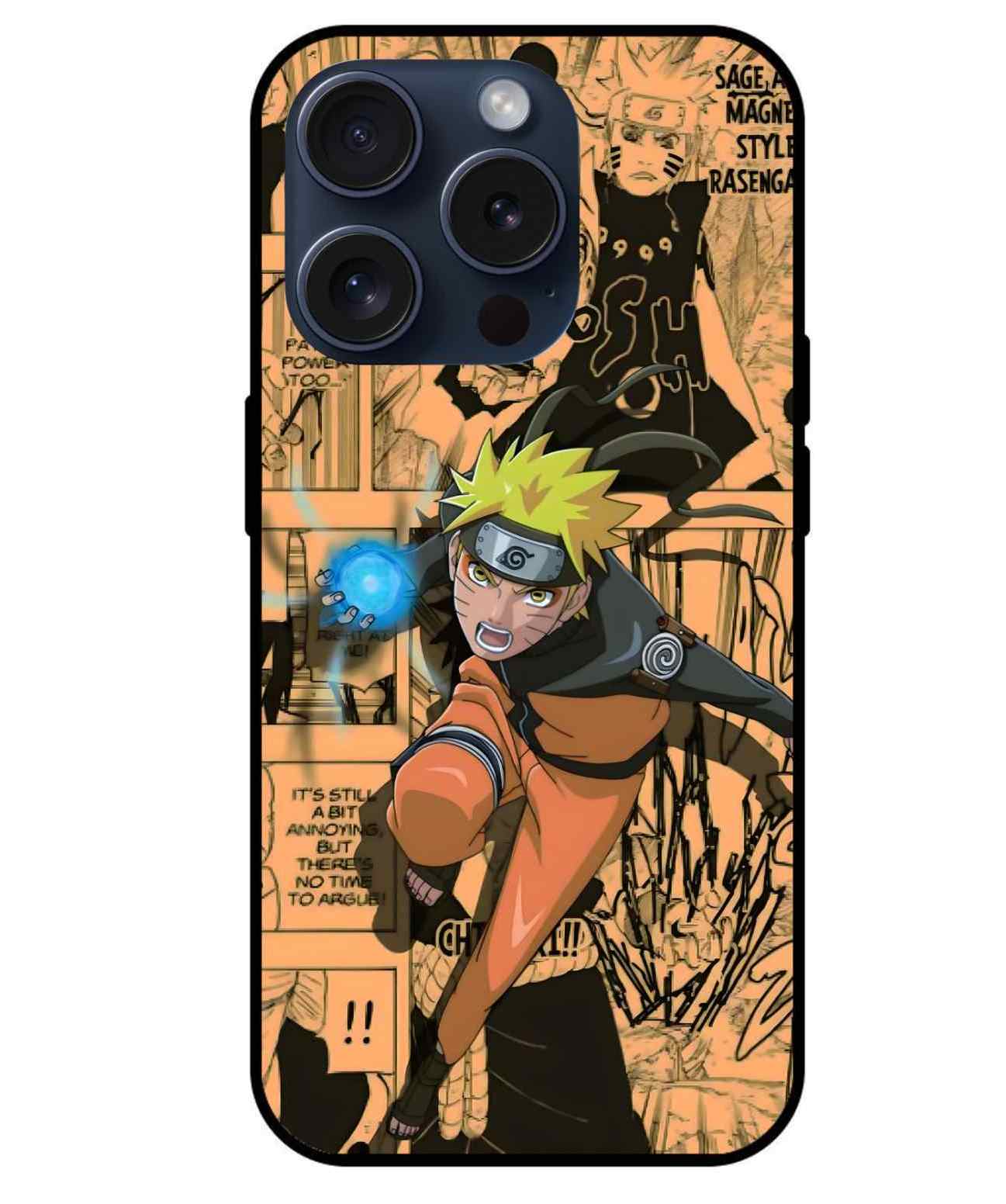 Naruto Uzumaki Glass Back Cover