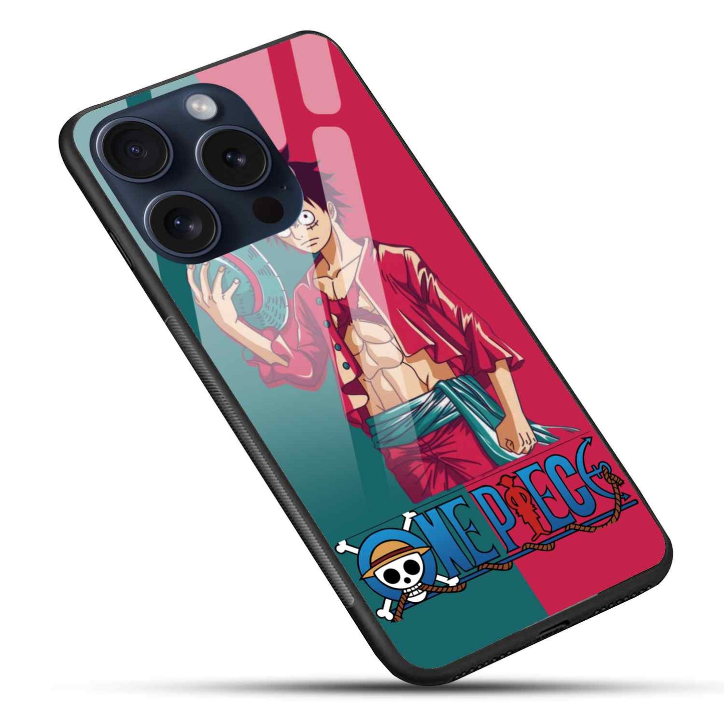 Monkey D. Luffy one piece Glass Back Cover