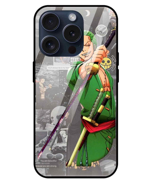 Roronoa Zoro Glass Back Cover