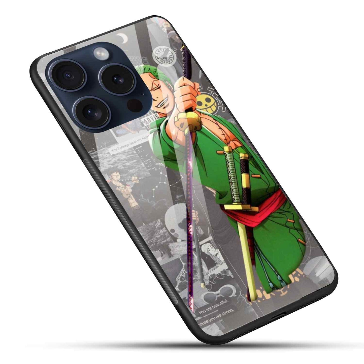 Roronoa Zoro Glass Back Cover