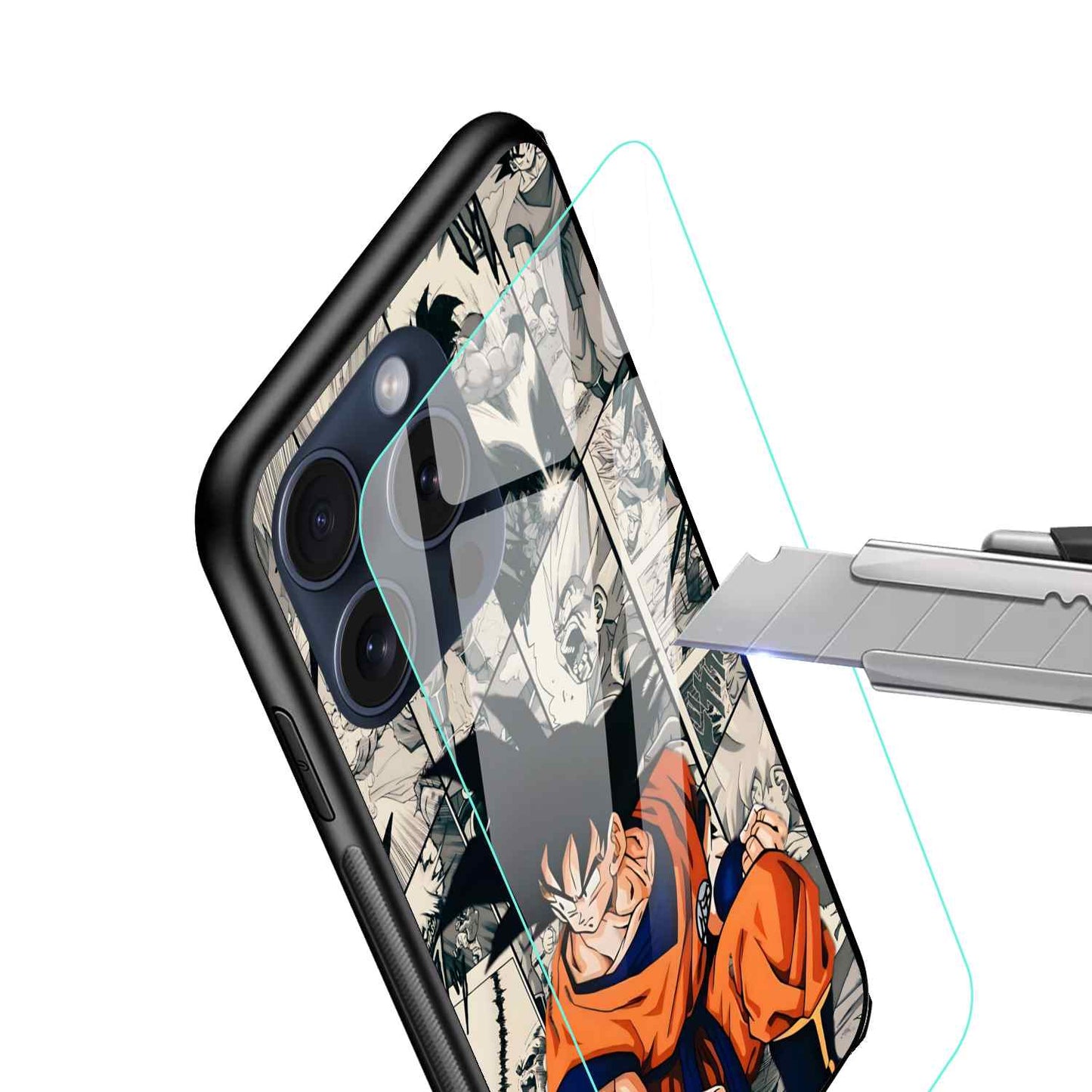 Gogeta Glass Back Cover