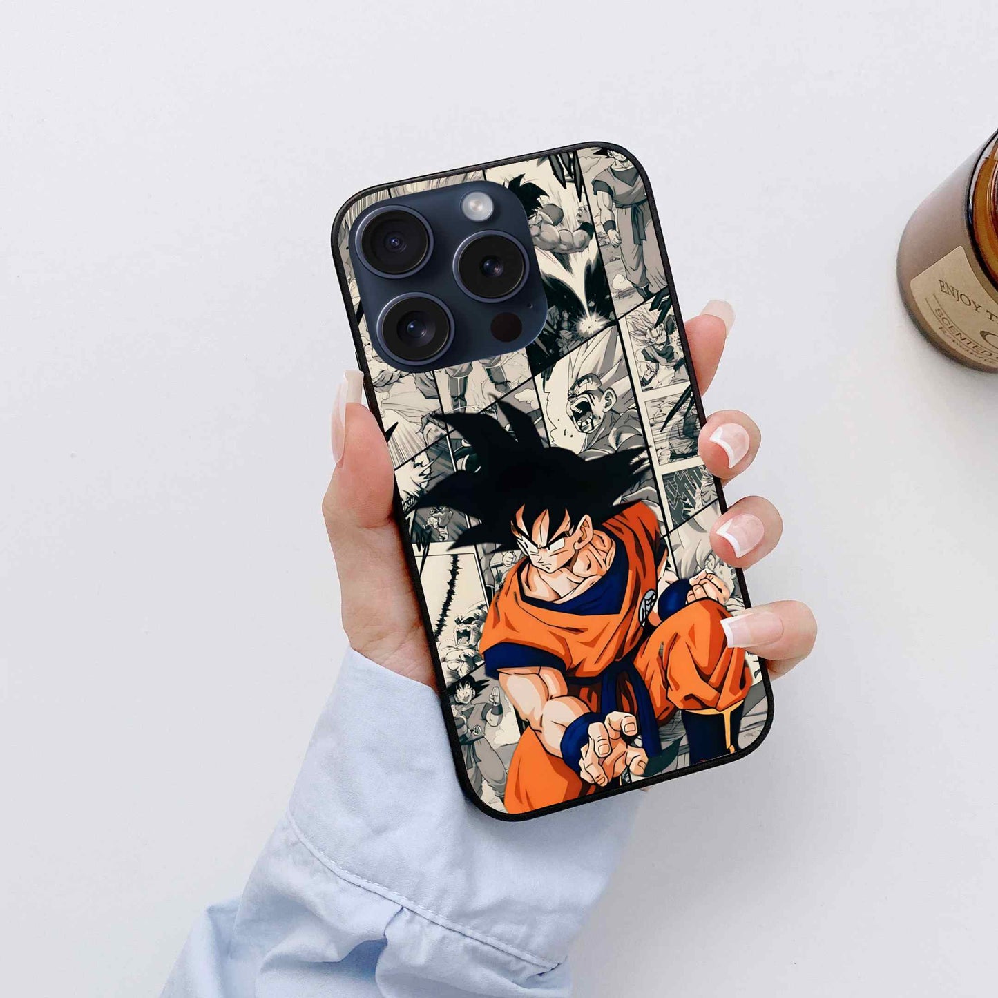 Gogeta Glass Back Cover