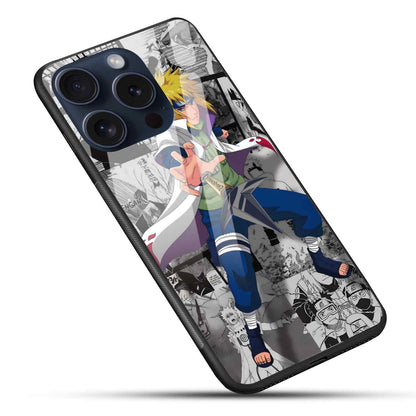 Minato Namikaze Glass Back Cover