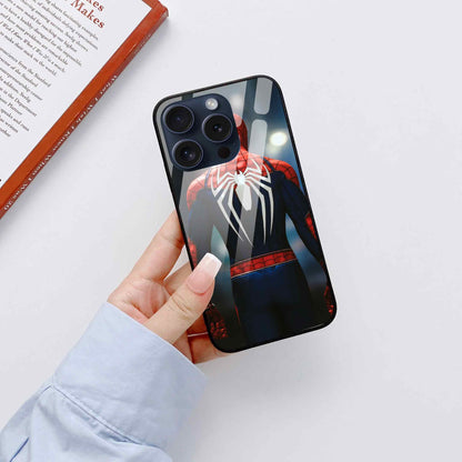 Spider man Glass Back Cover