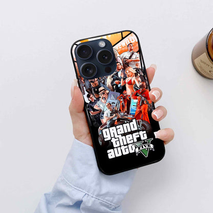 GTA V Glass Back Cover