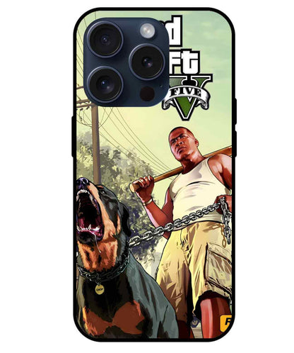 GTA V Glass Back Cover