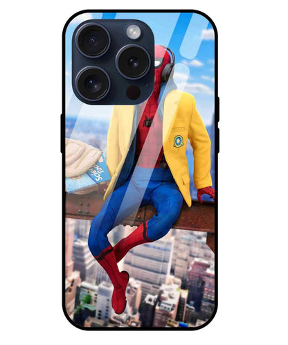 Spider man Glass Back Cover