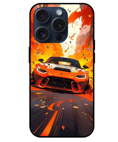 Supercar Glass back cover