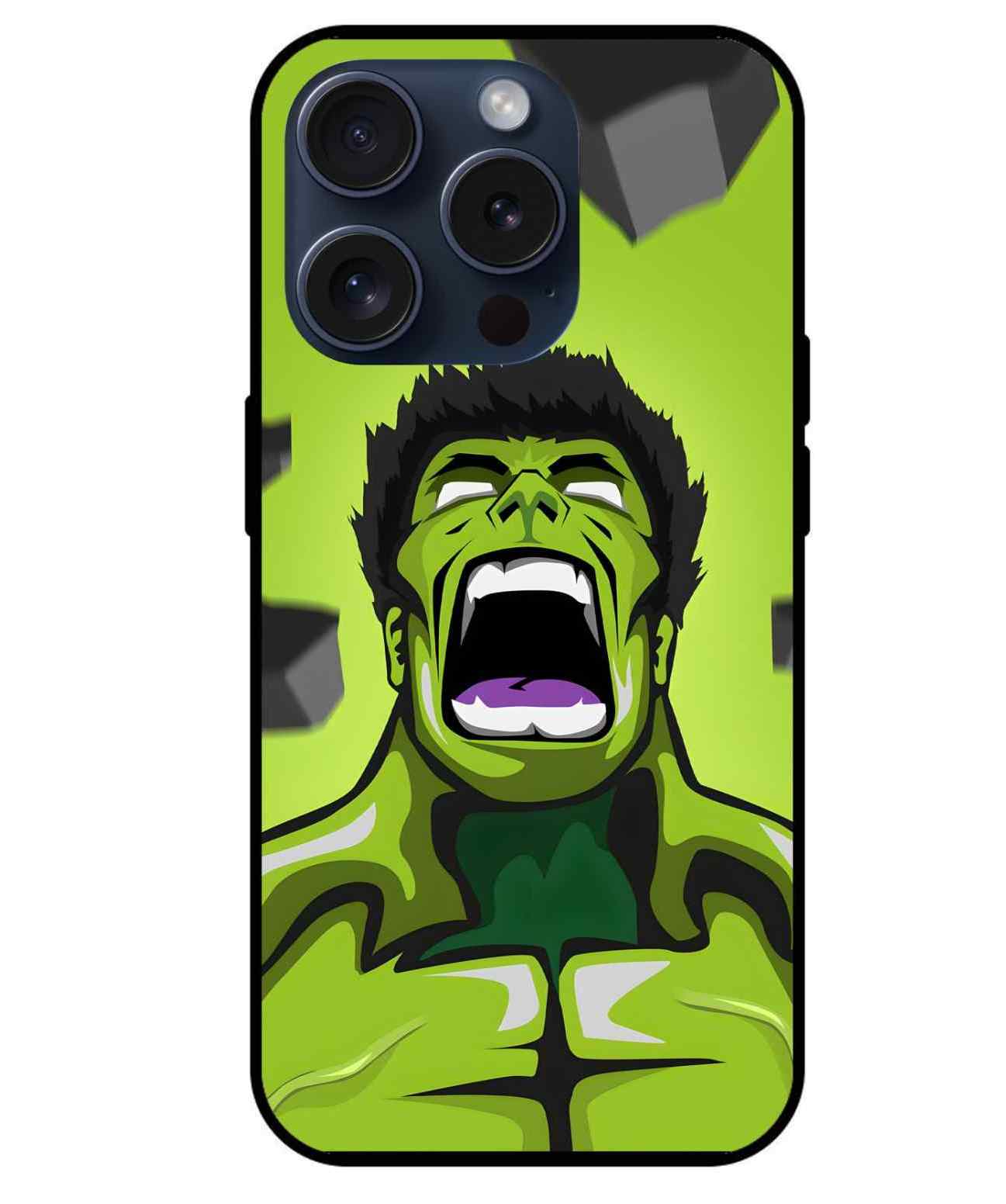 Hulk Glass Back Cover