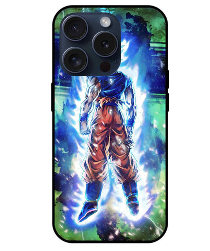 Goku Uses Kaio-Ken Glass Back Cover