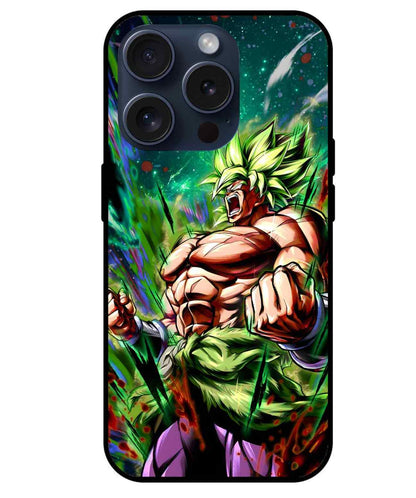 Dragon Ball Z Broly Glass Back Cover