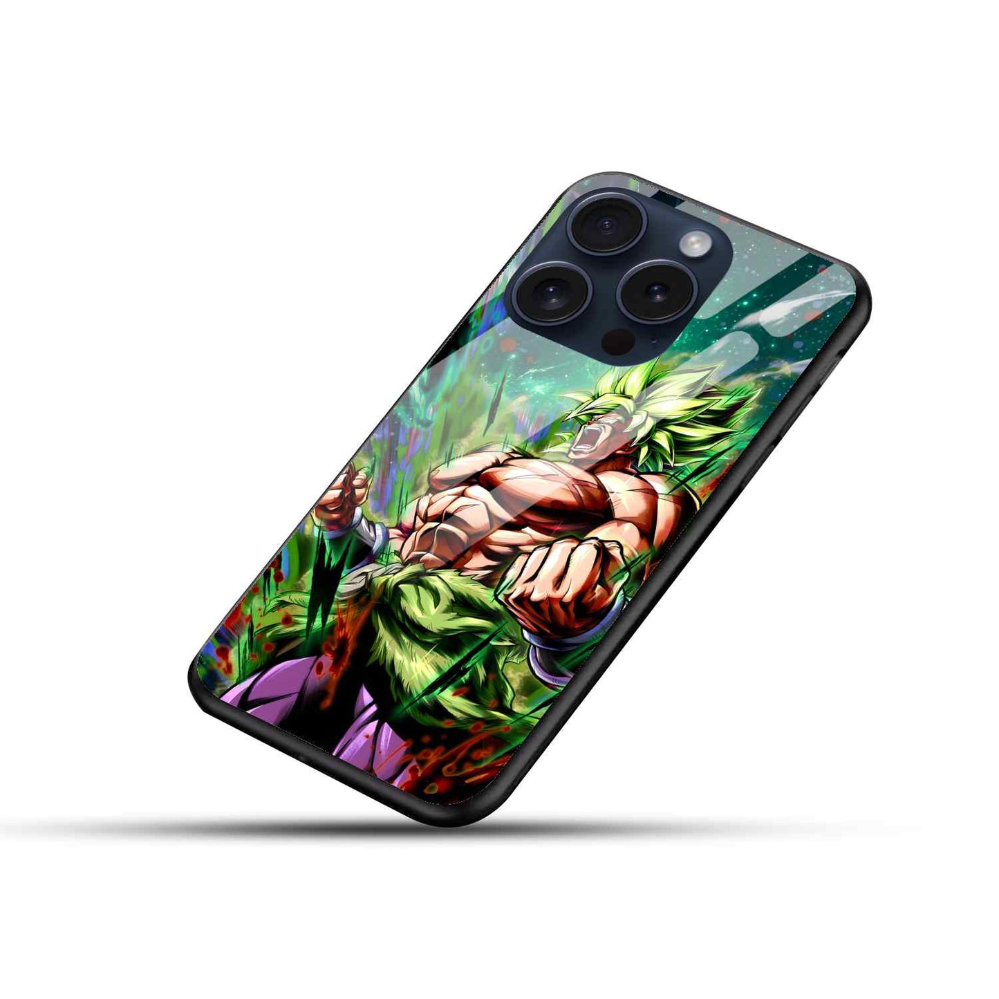 Dragon Ball Z Broly Glass Back Cover