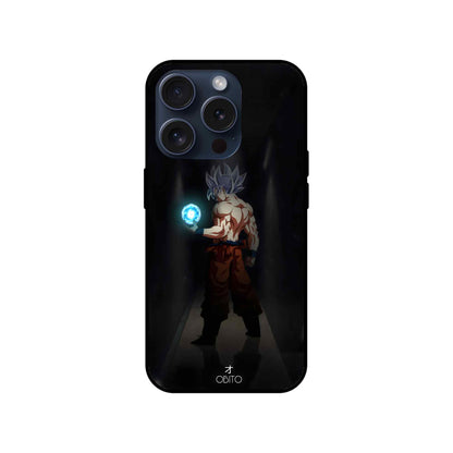 Goku with Beerus Glass Back Cover