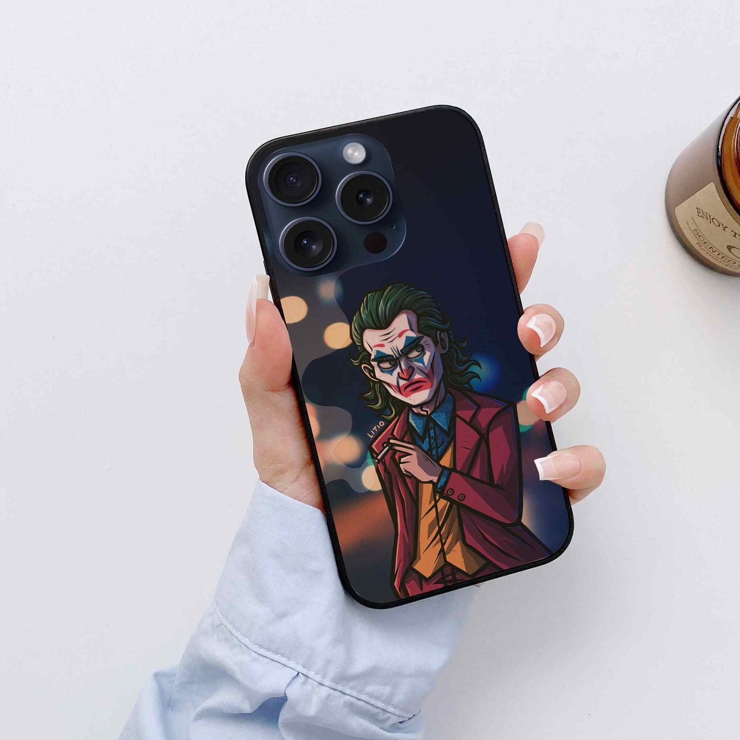 Joker Glass Back Cover