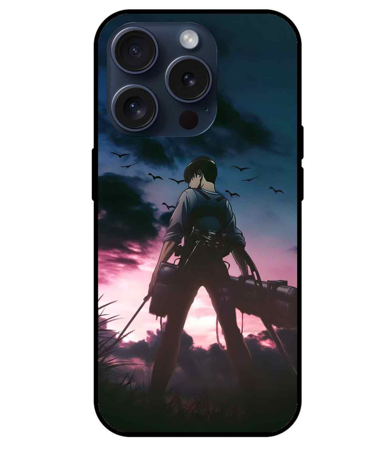 Shingeki no kyojjin Attack on Titan Glass Back Cover