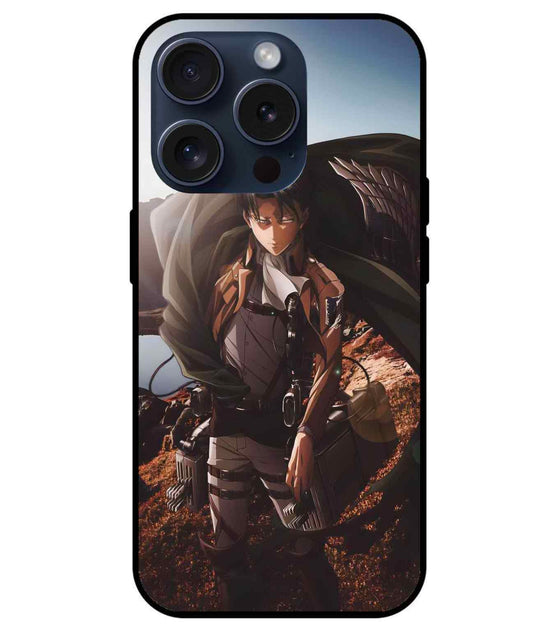 Levi Ackerman Glass Back Cover