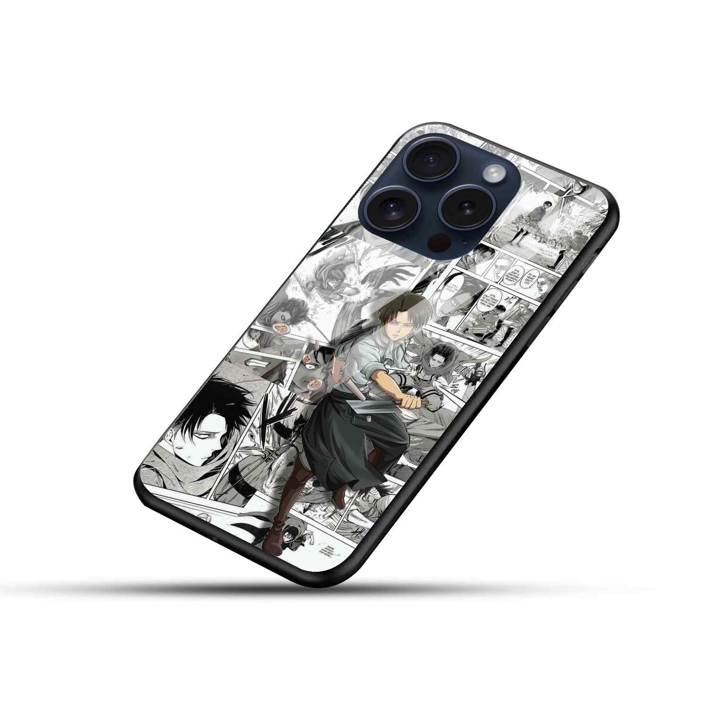 Levi Ackerman Attack on Titan Glass Back Cover