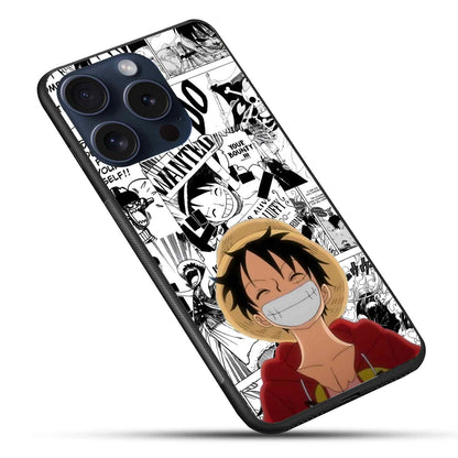 Monkey D.Luffy  Glass Back Cover