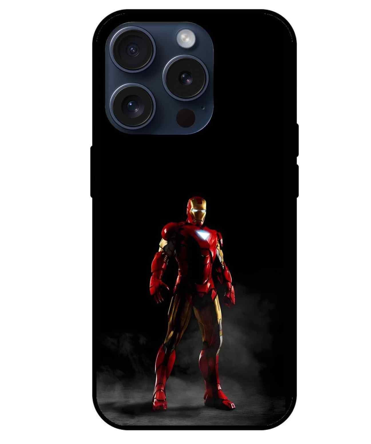 Iron man Glass Back Cover