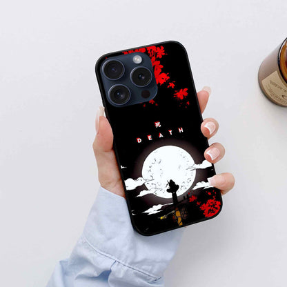 Itachi Uchiha Death Glass Back Cover