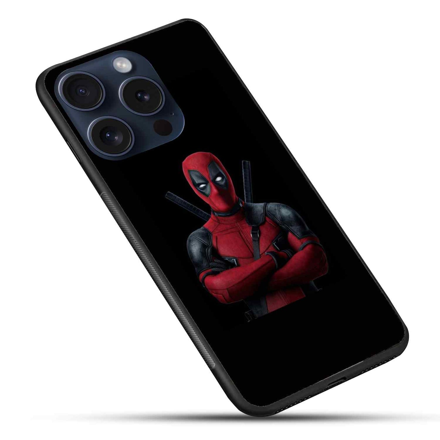 Deadpool Glass Back Cover