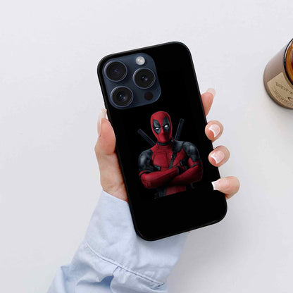 Deadpool Glass Back Cover