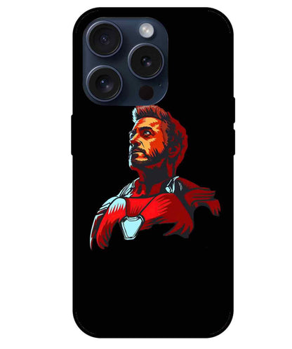 Iron man Glass Back Cover