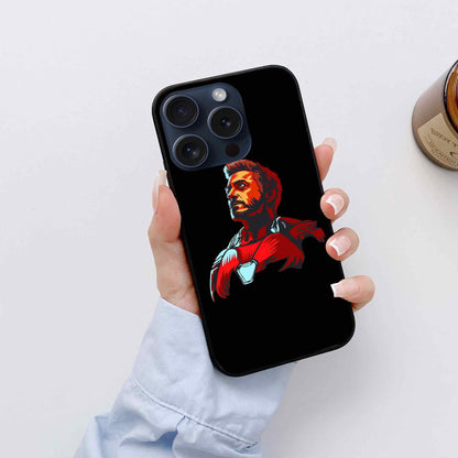 Iron man Glass Back Cover