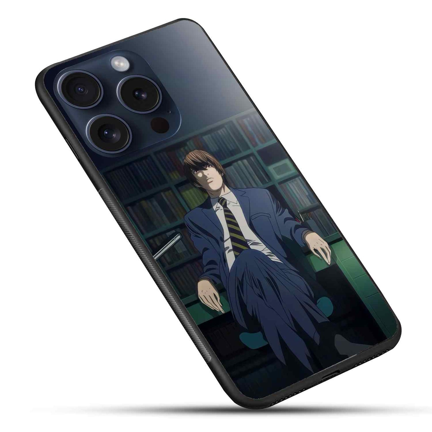 Light Yagami Glass Back Cover