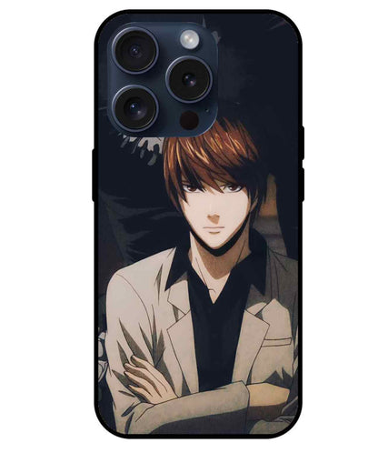 Light Yagami Glass Back Cover