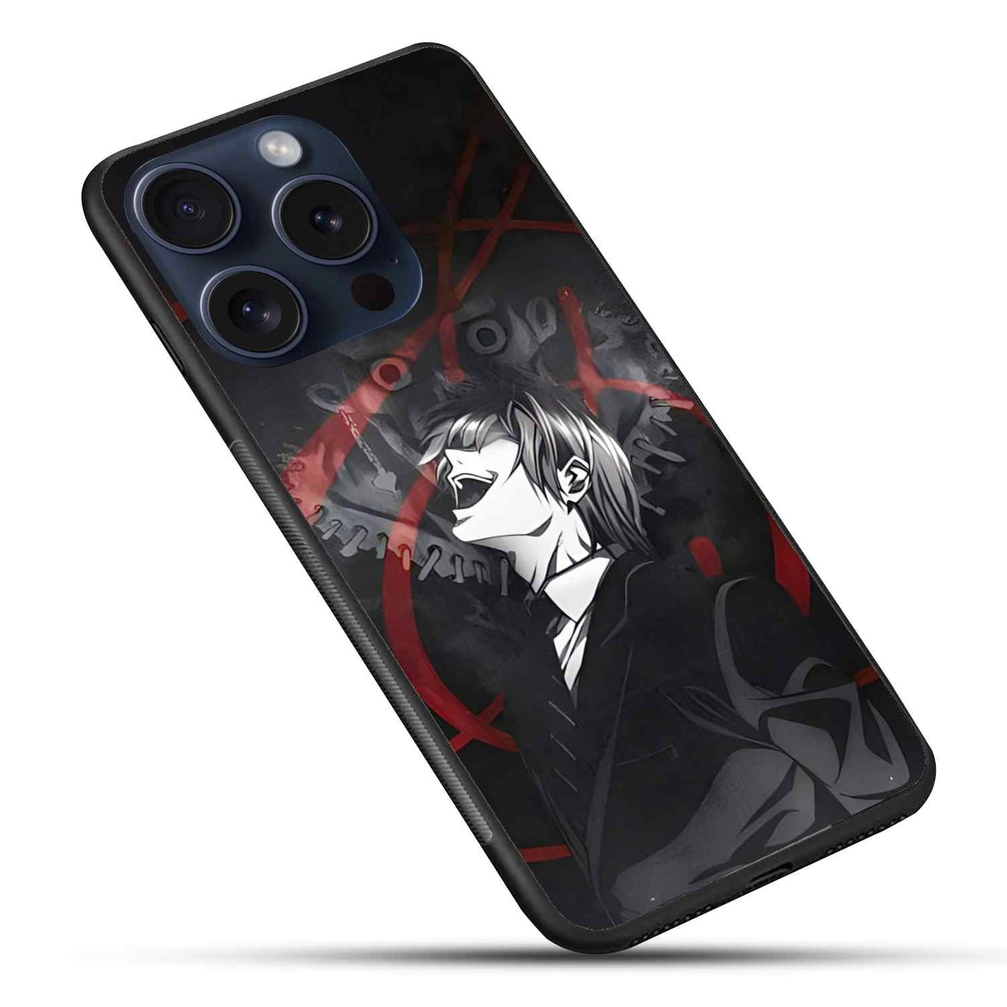 Light Yagami Glass Back Cover