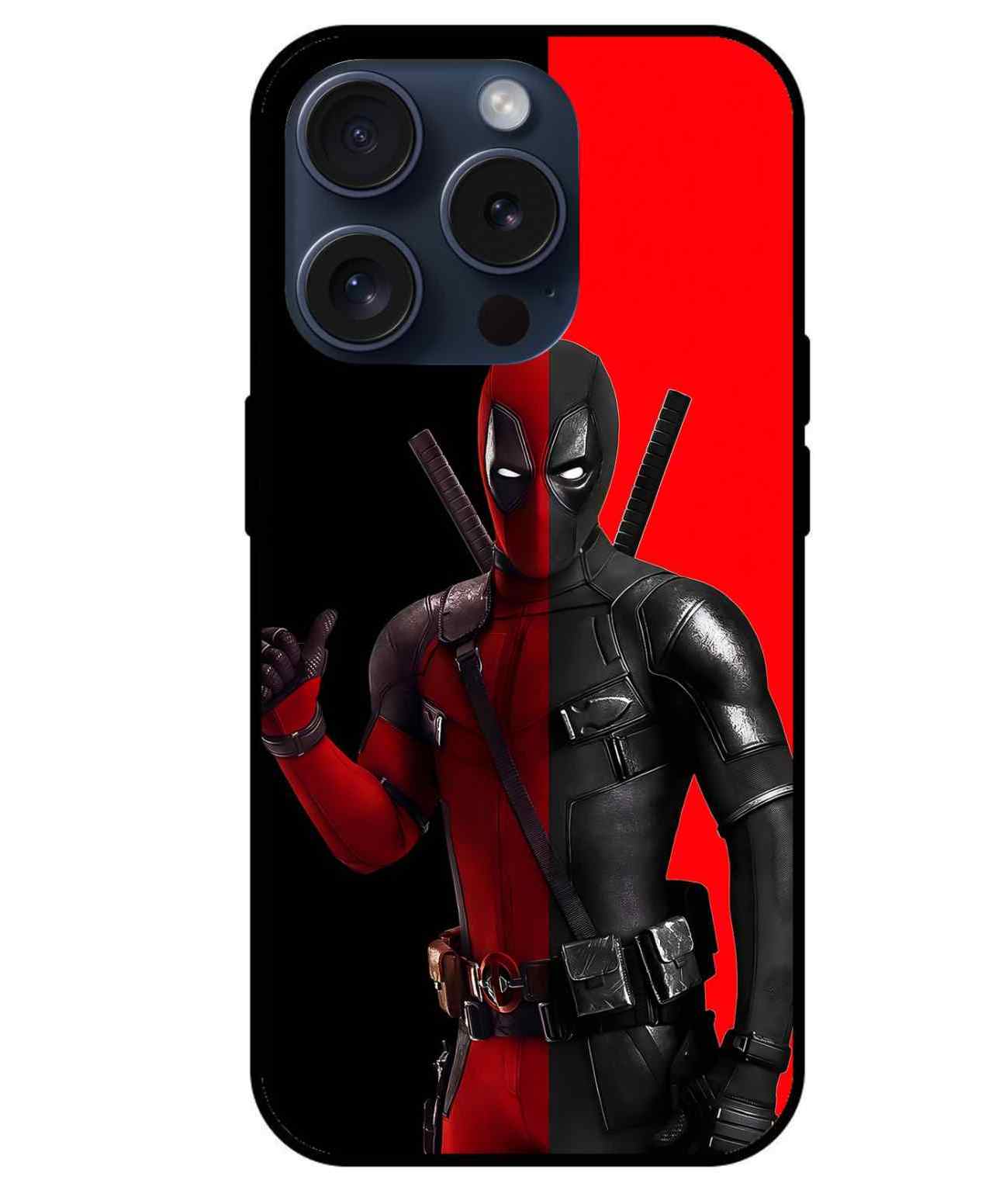 Deadpool Glass Back Cover