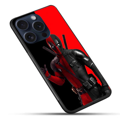 Deadpool Glass Back Cover